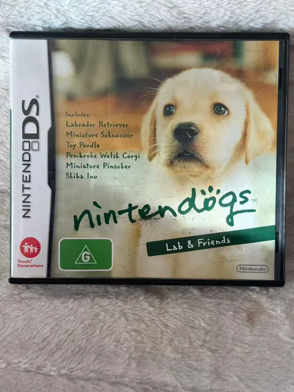 Nintendodogs Lab & Friends Nintendo DS - Pal Aus Tested&Working