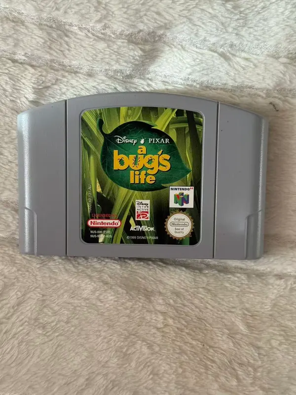 A bugs Life Nintendo 64 (N64) Pal Aus - Genuine, Tested & Working