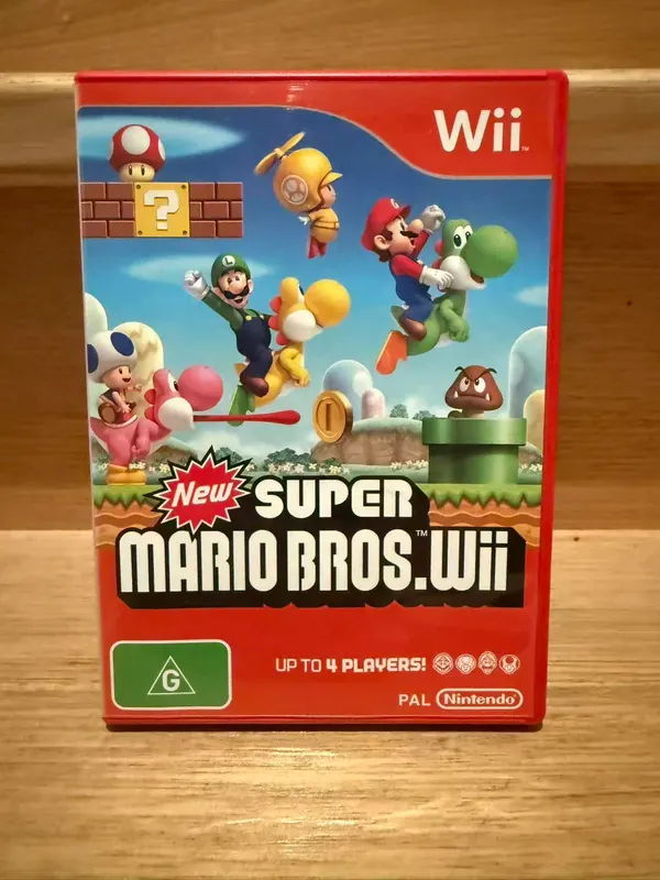 New Super Mario Bros.Wii  Nintendo - Tested&Working - Pal Aus