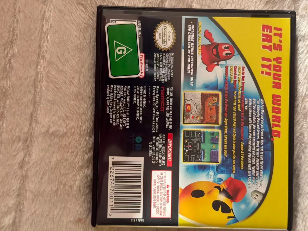 Pac Man World 3 Nintendo DS - Tested&Working — photo 2