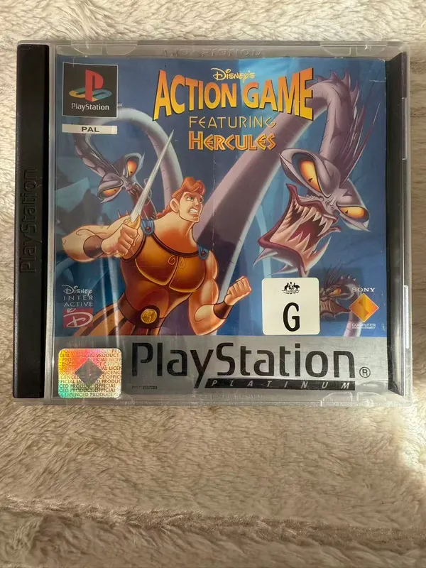 Disney's Action Game Featuring Hercules - Sony Playstation 1 (PS1) Pal Test&Work