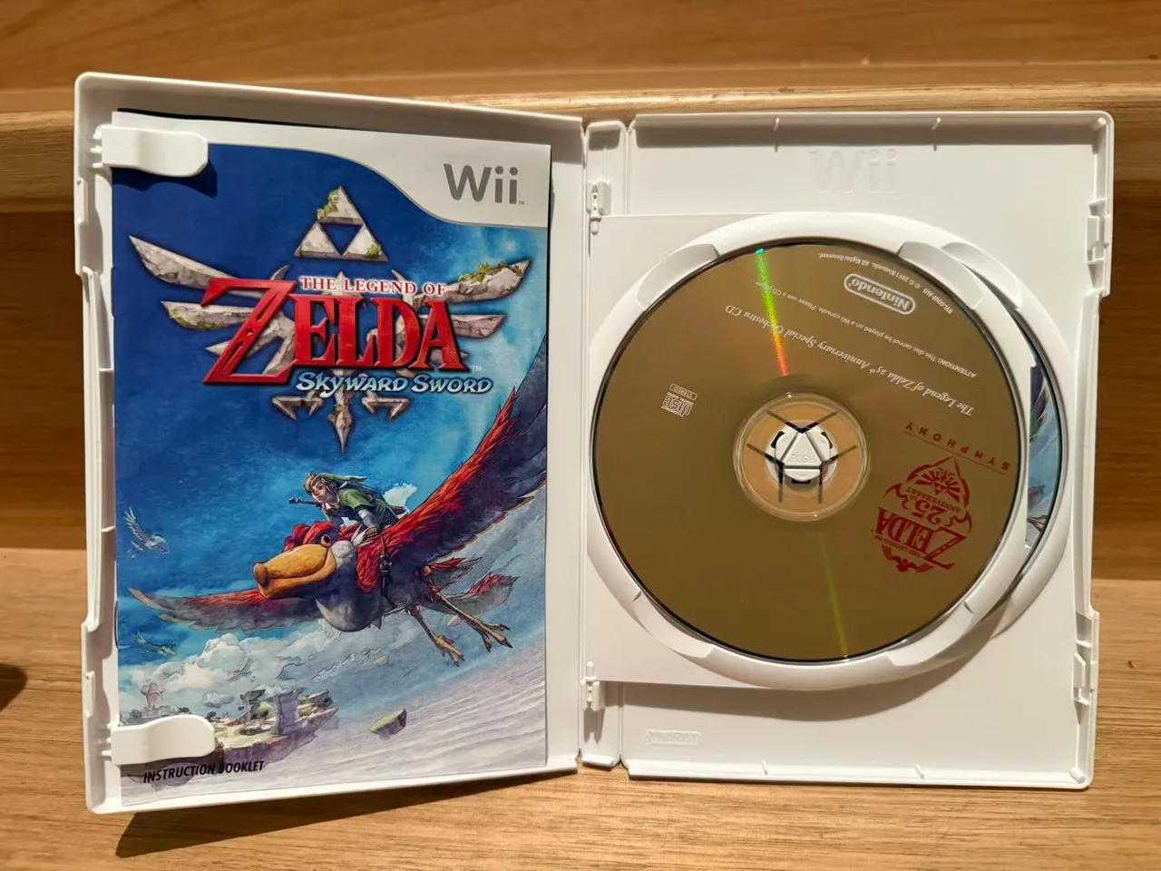 The Legend Of Zelda Skyward Sword Nintendo Wii/Wii U - Pal Aus - Tested&Working — photo 3