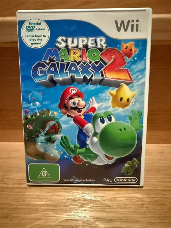 Super Mario Galaxy 2 Nintendo Wii - Tested&Working - Pal Aus