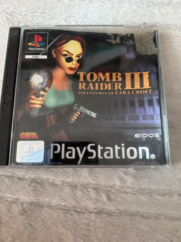 Tomb Raider 3 Adventures of Lara Croft - Sony Playstation 1 (PS1) Pal Tested&Wor