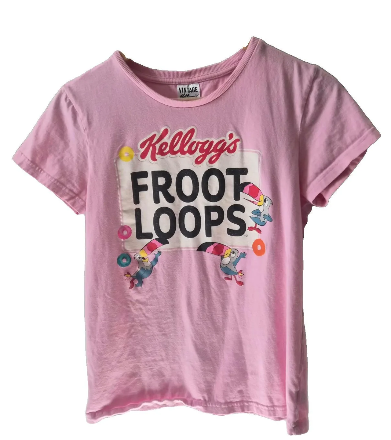 Kellogg's Pyjamas Pink Froot Loops  Toocan Sam Tony The Tiger Snap Cracle & Pop – photo 3