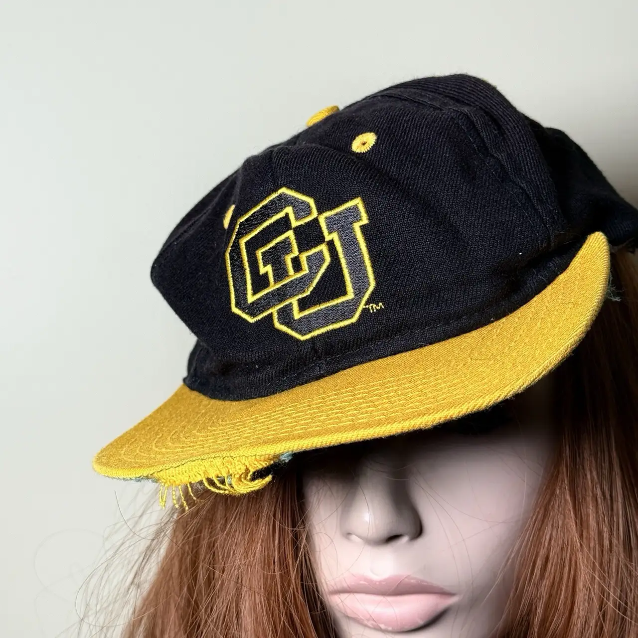 University Of Colorado (CU) Boulder  Snap Back Massive Spell Out Aged Hat Cap – photo 2