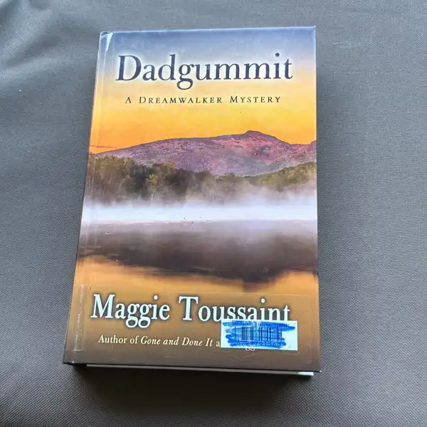 Dadgummit a dreamwalker mystery hardcover rare Maggie Toussaint