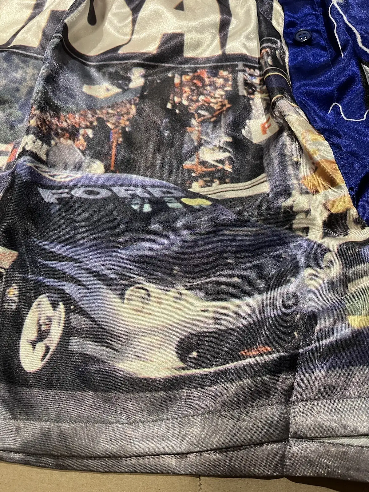 New Satin boxers men' CLIPSAL 500 V8 supercars 95-100cm 32/34 Blue – photo 8