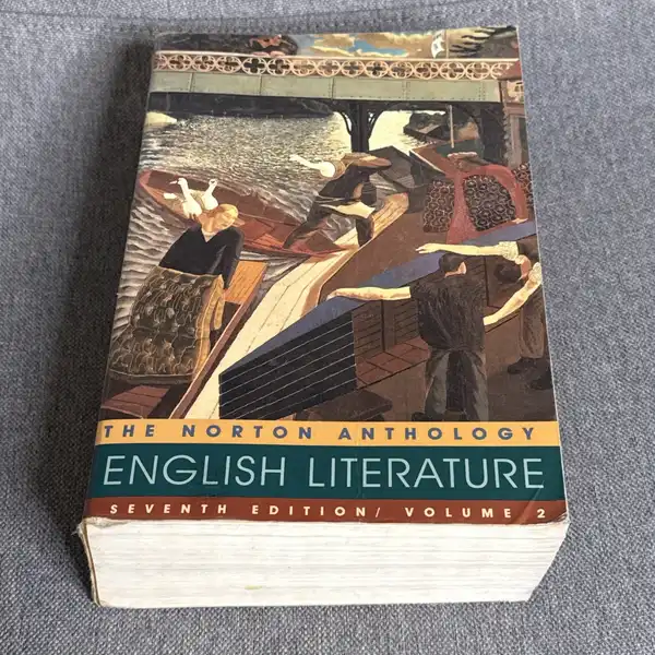 Norton Anthology of English Literature by M. H. Abrams (1999, Trade Paperback)