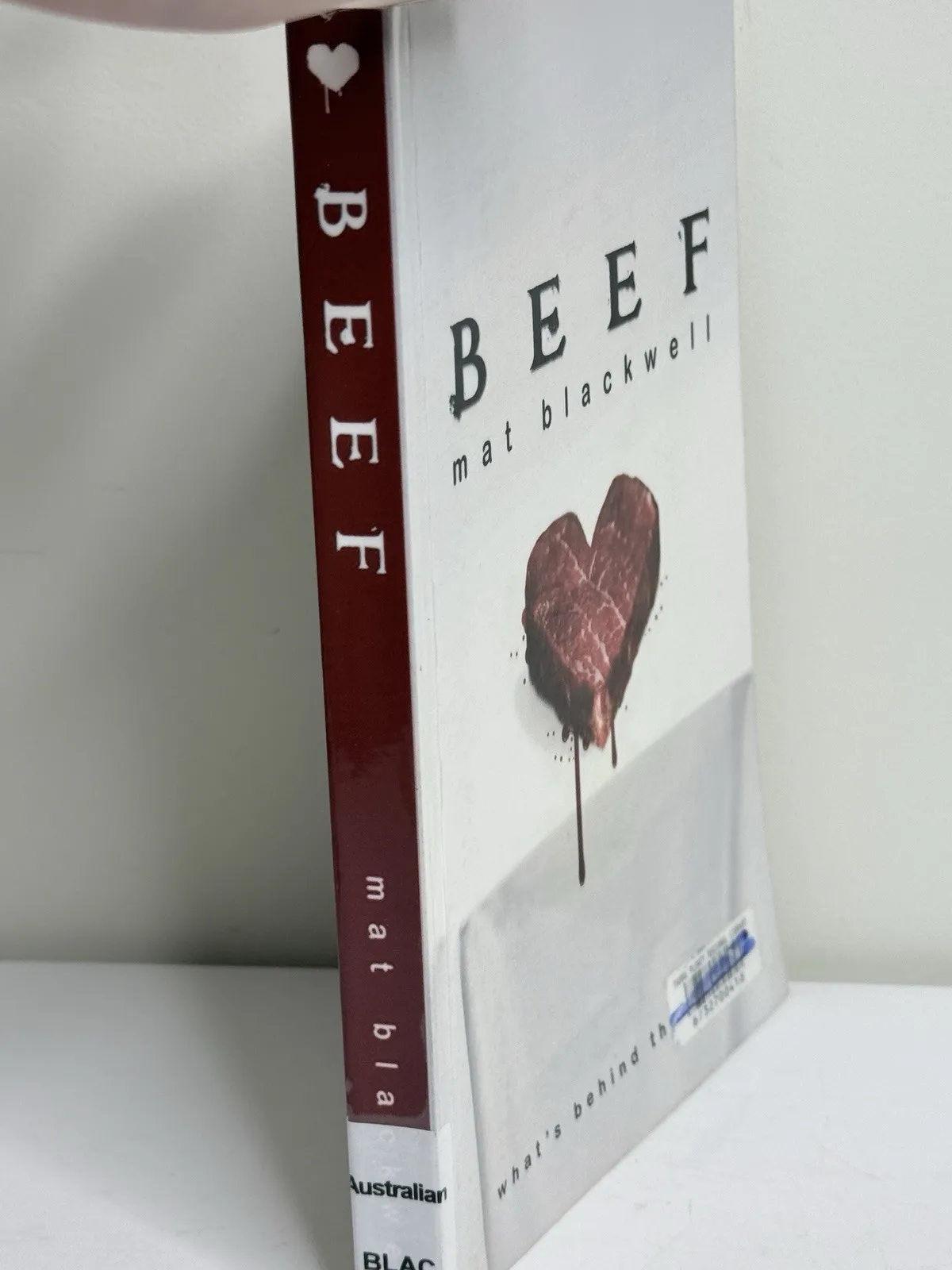 Beef: A Novel by Mat Blackwell (2016, Trade Paperback) Lulu Press – photo 2