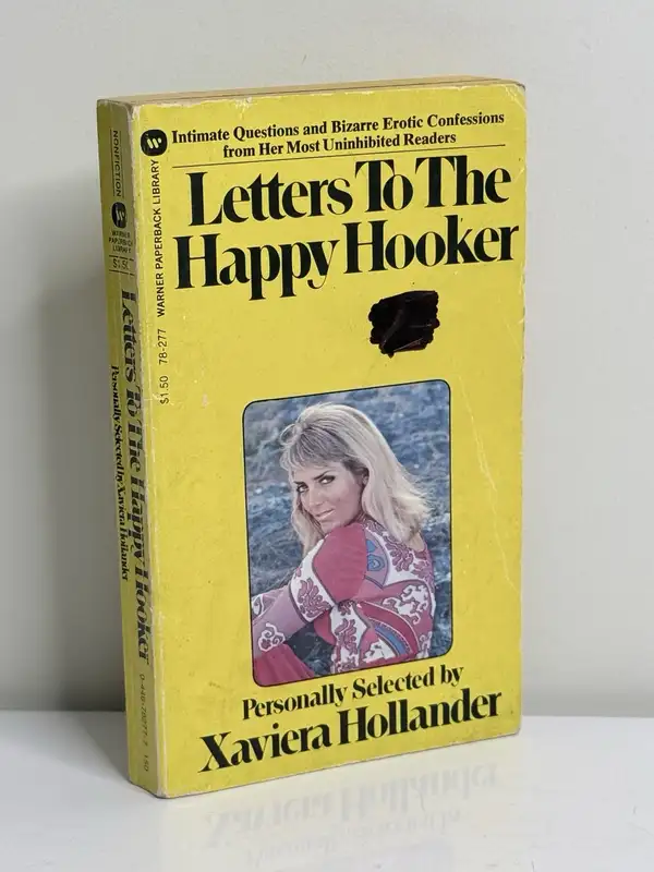 Xaviera Hollander Letters To The Happy Hooker Paperback Book