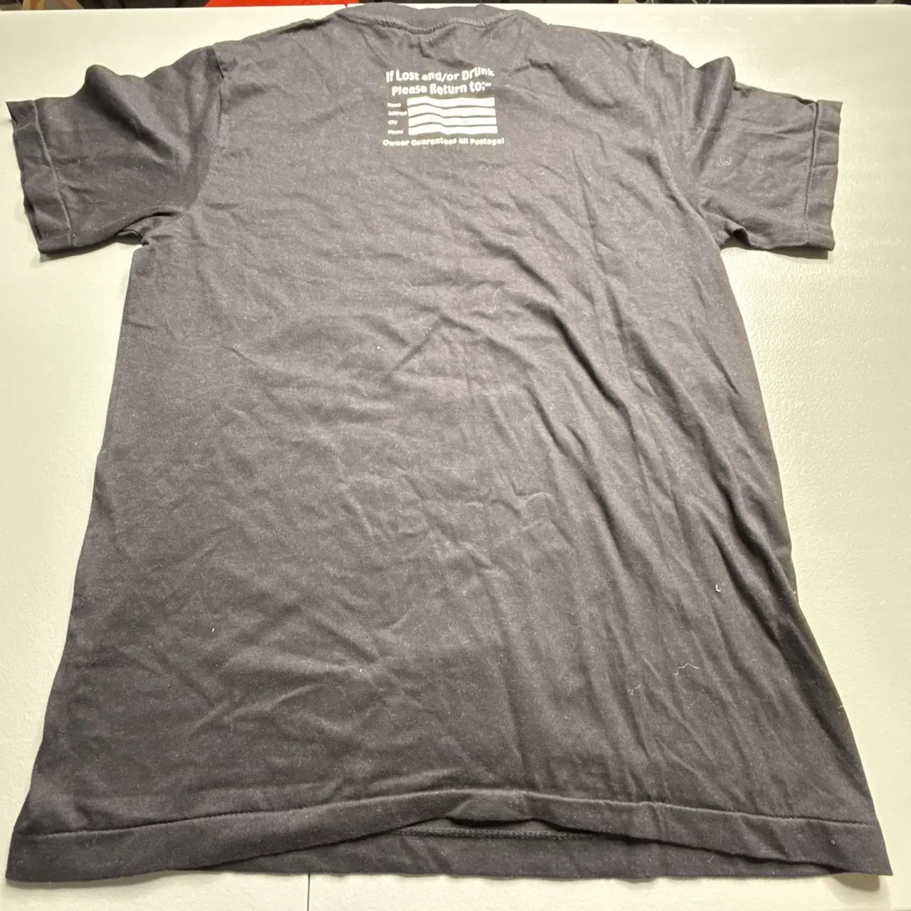 Akuna Matata Glow In The Dark If Lost And Or Drunk T Shirt Mens Medium Black – photo 5