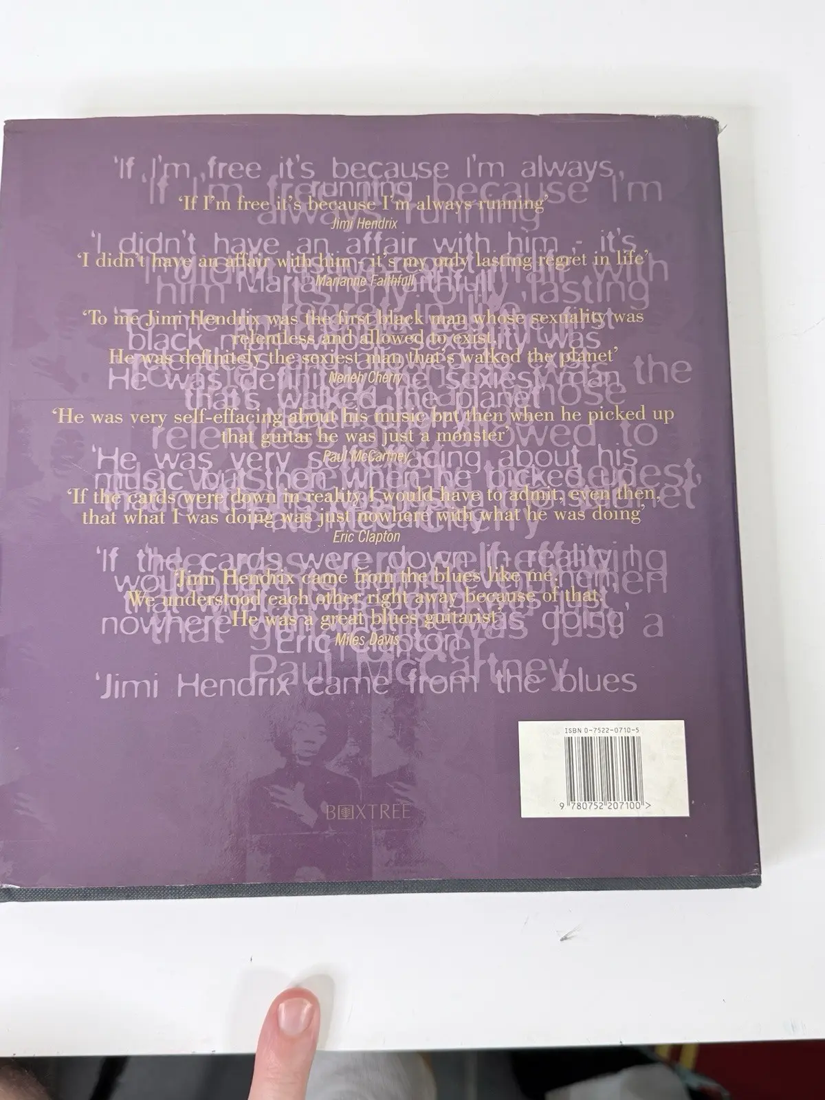 Jimi Hendrix The Ultimate Experience Hardcover Book Adrian Boot & Chris Salewicz – photo 3