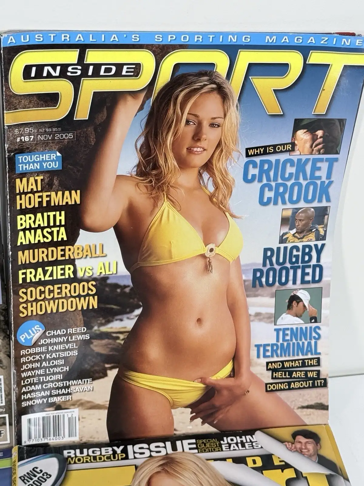 4xinside sport magazines Jackie O rugby tennis AFL – photo 3