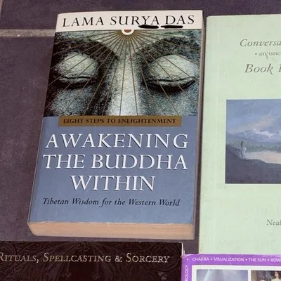 Spirituality New Age Tarot Witchcraft Book Bundle Souls Code Buddhism 7 Books – photo 2