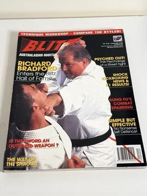 BLITZ Australasian Martial Arts Magazine Vol 14 No 1 Richard Bradford