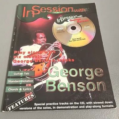 In Session with George Benson Guitar Tab Notation Chords Lyrics Book noCD 1999