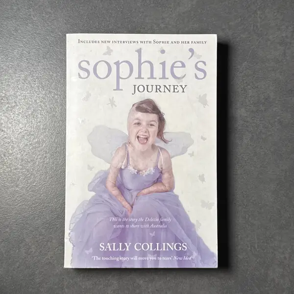 Sophie's Journey - Sally Collings Paperback Book Biography Accident Child Victim