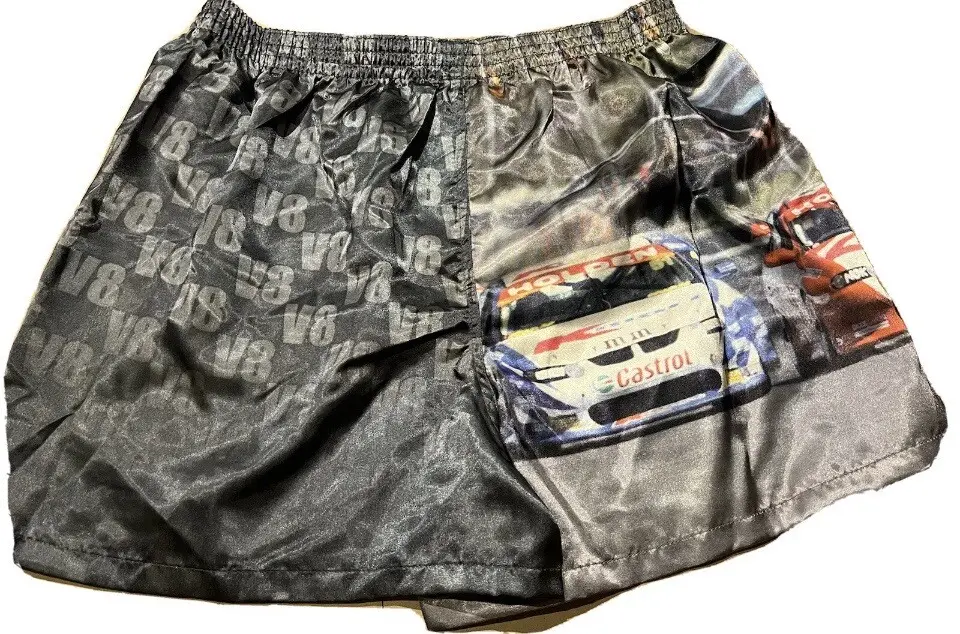 Rare satin boxer Shorts Holden ford V8 CLIPSAL 500 supercar L 95-100cm Adelaide – photo 7