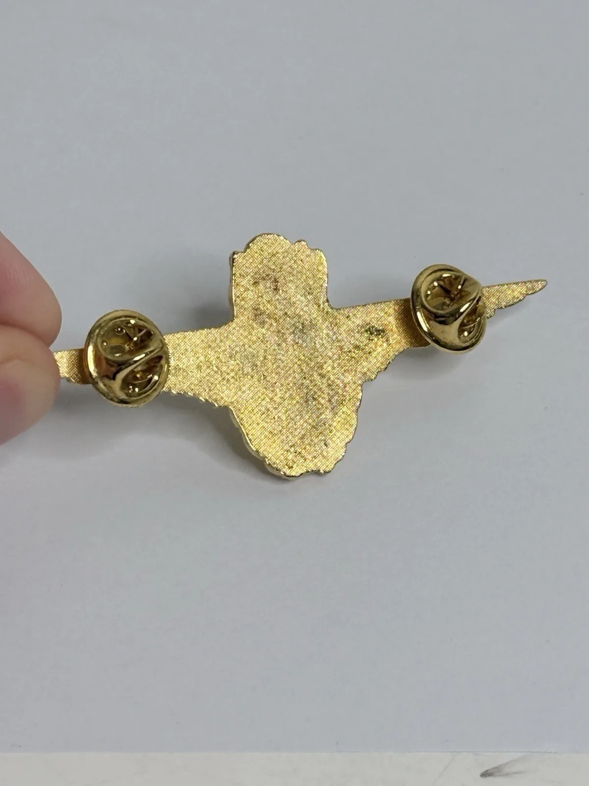 Vintage Qantas Empire Airways QEA Captain Pilot Wings Badge Gold Aviation – photo 5