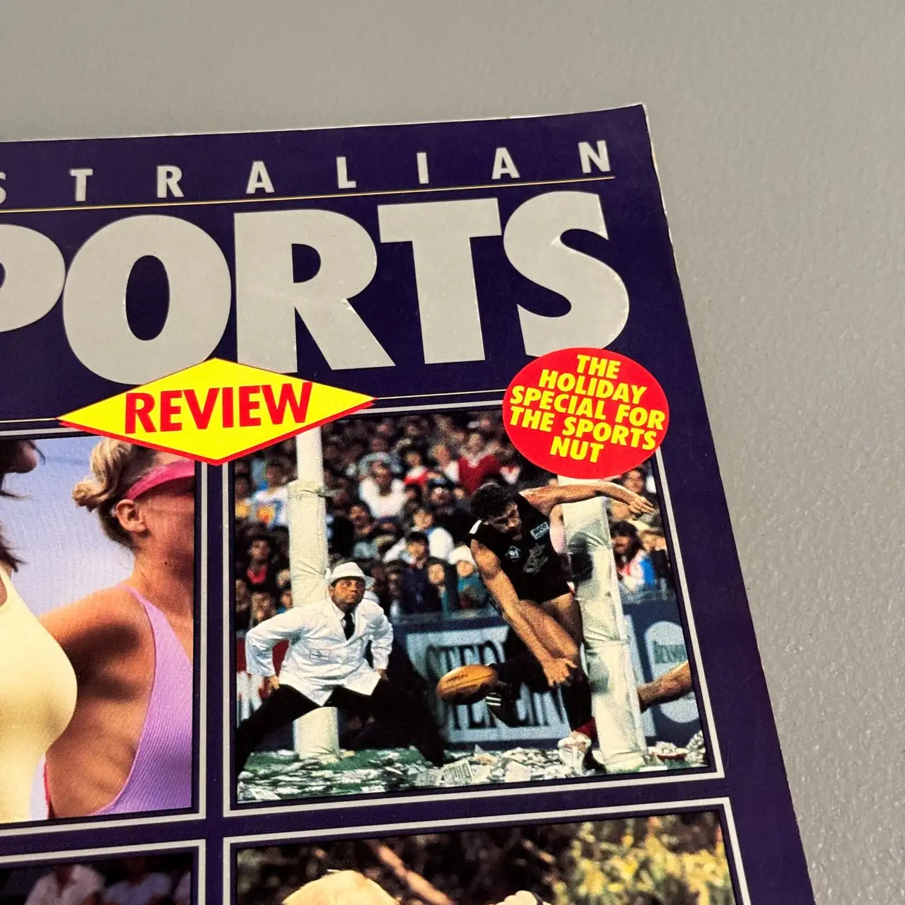 Vintage Australian Sports Review magazine early 1990's rare copy – photo 2