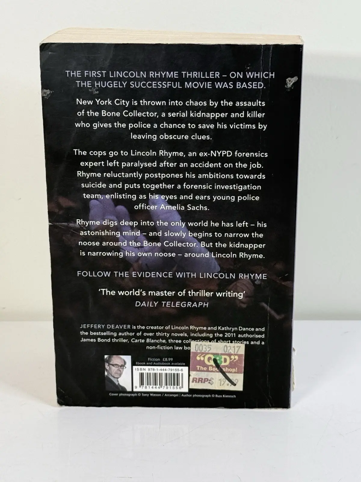 Jeffery Deaver The Bone Collector : Lincoln Rhyme Novel (Paperback) Thriller – photo 2