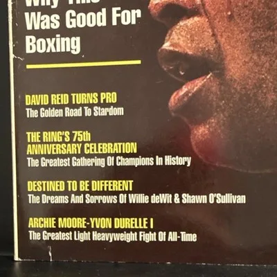 the ring magazine july 1997 boxing issue "blinded by ego" sugar ray leonard – photo 4