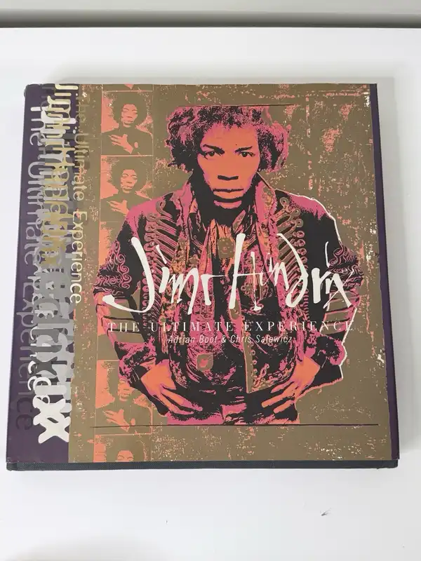 Jimi Hendrix The Ultimate Experience Hardcover Book Adrian Boot & Chris Salewicz