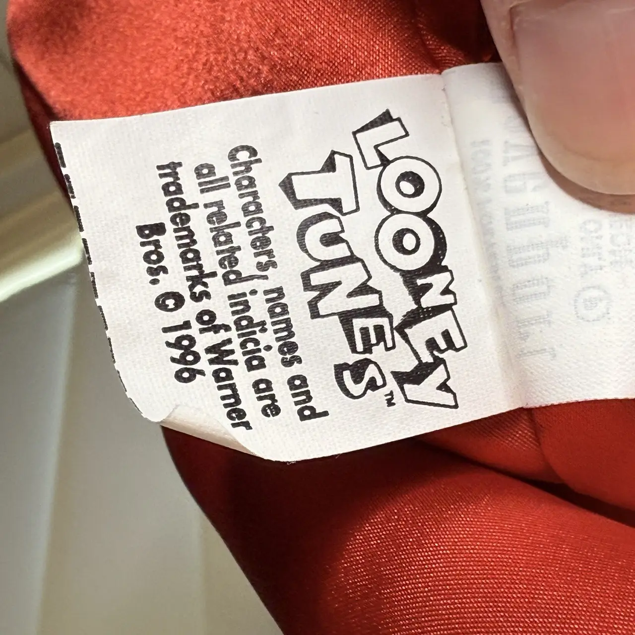 Vintage 1997 Davenport Looney Tunes Wile E Coyote Suit Vest Waistcoat – photo 12