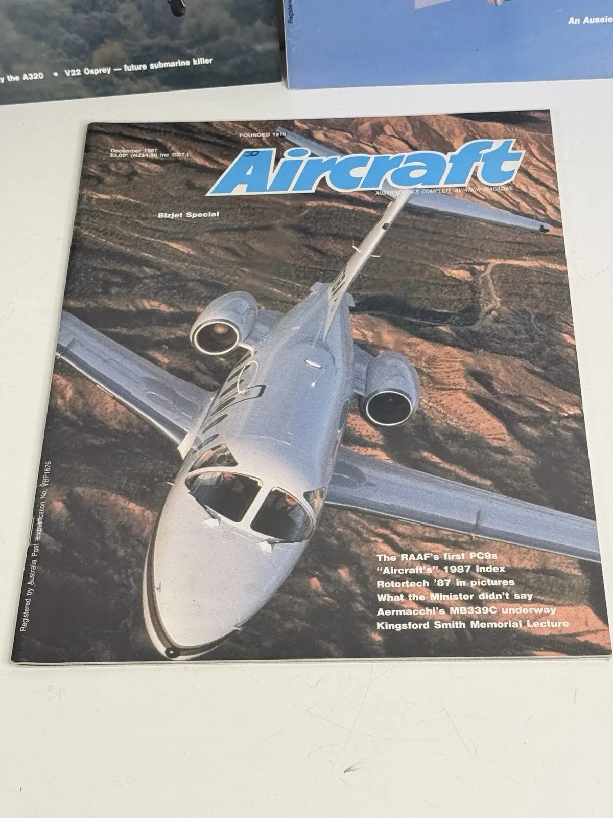 aircraft magazine oct nov dec 1987 aviation issue lot illustrated helicopters – photo 4