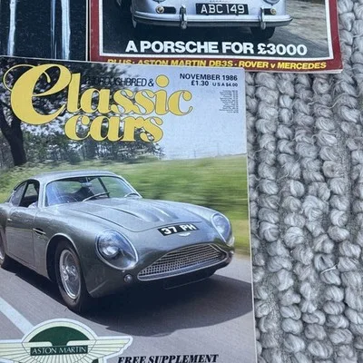 Bundle 3x Vintage Thoroughbred Classic  Car Magazines Job Lot C1 – photo 2