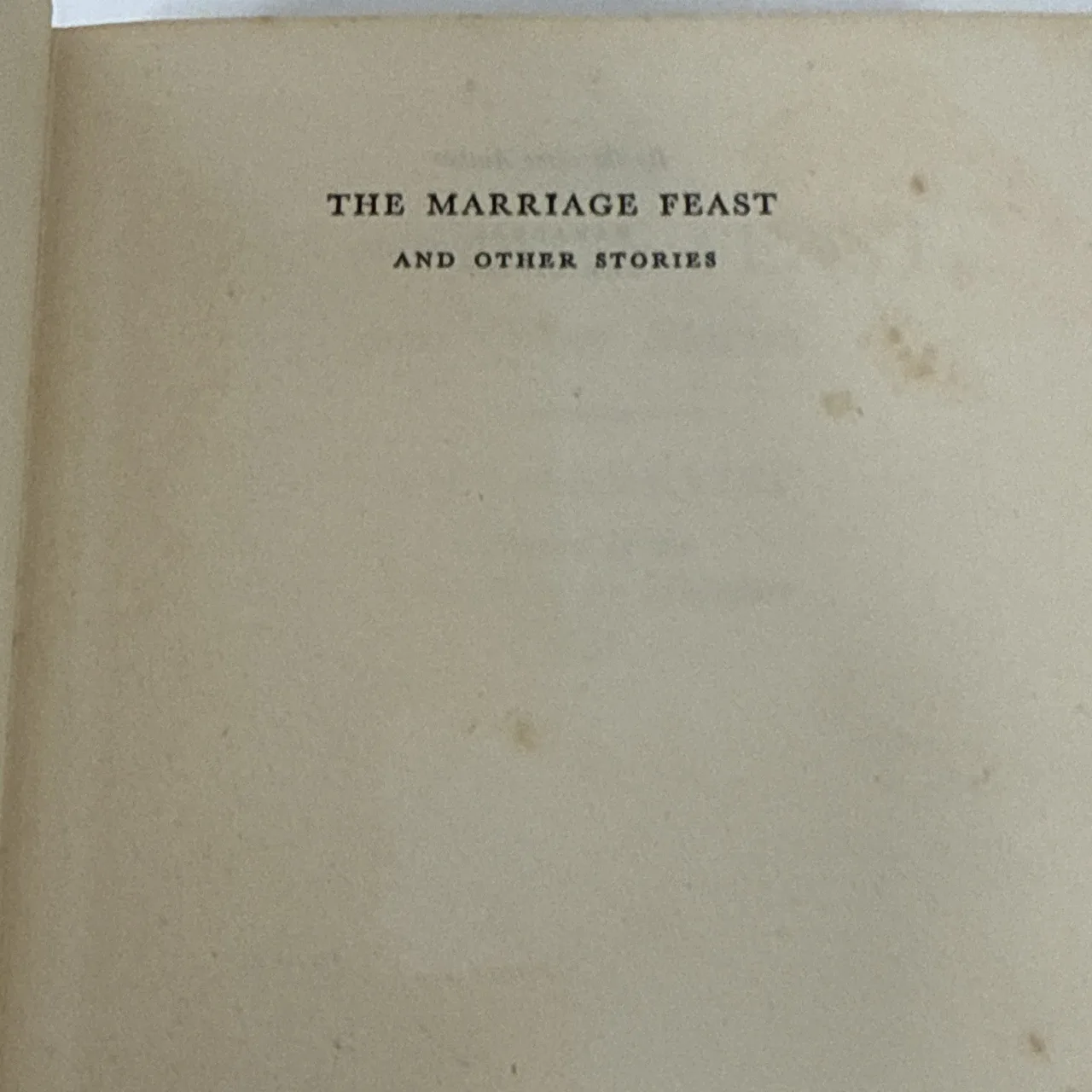 The Marriage Feast Hardcover Book Vintage Par Lagerkvist – photo 4