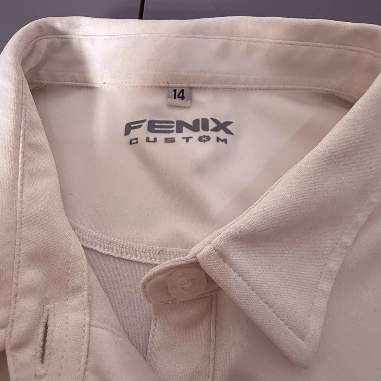 Ladbrokes World Masters Golf Womens Polo Shirt Size 14 White Red Striped Fenix – photo 4
