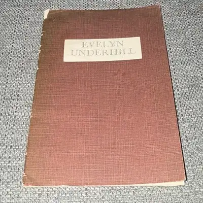 Evelyn Underhill - Evelyn Underhill (Benn Augustan Books of Poetry, 1932 HC)
