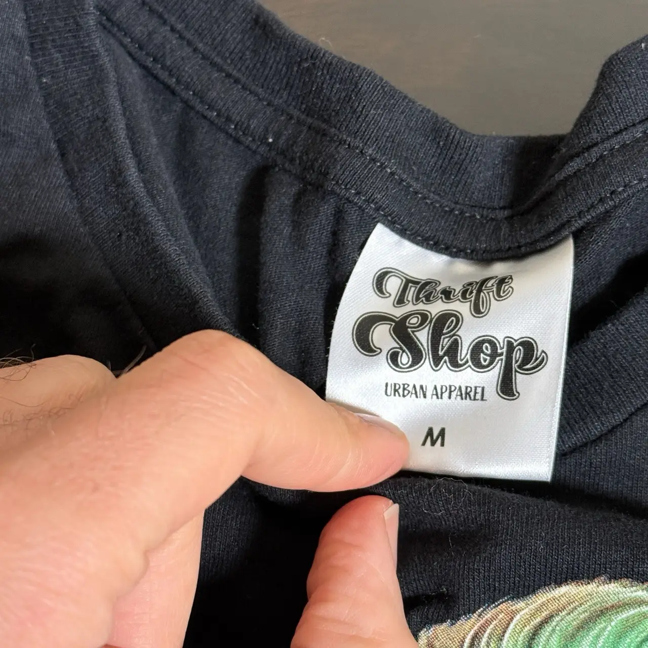 Thrift Shop Joker Clown Glow In The Dark Medium Tee Shirt – photo 5