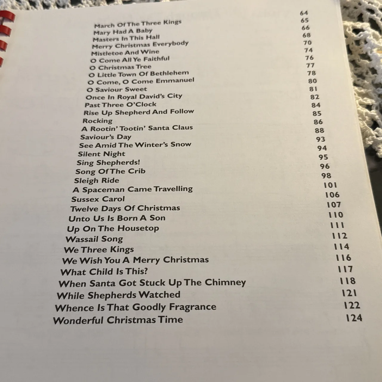 Christmas Tunes You’ve Always Wanted To Play Spiral Bound 1999 – photo 3