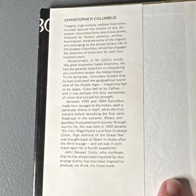 Christopher Columbus by John Stewart Collis Readers Union HC DJ 1976 Book Club – photo 3