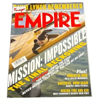 empire magazine april 2025 issue 427 film & tv mission: impossible cover