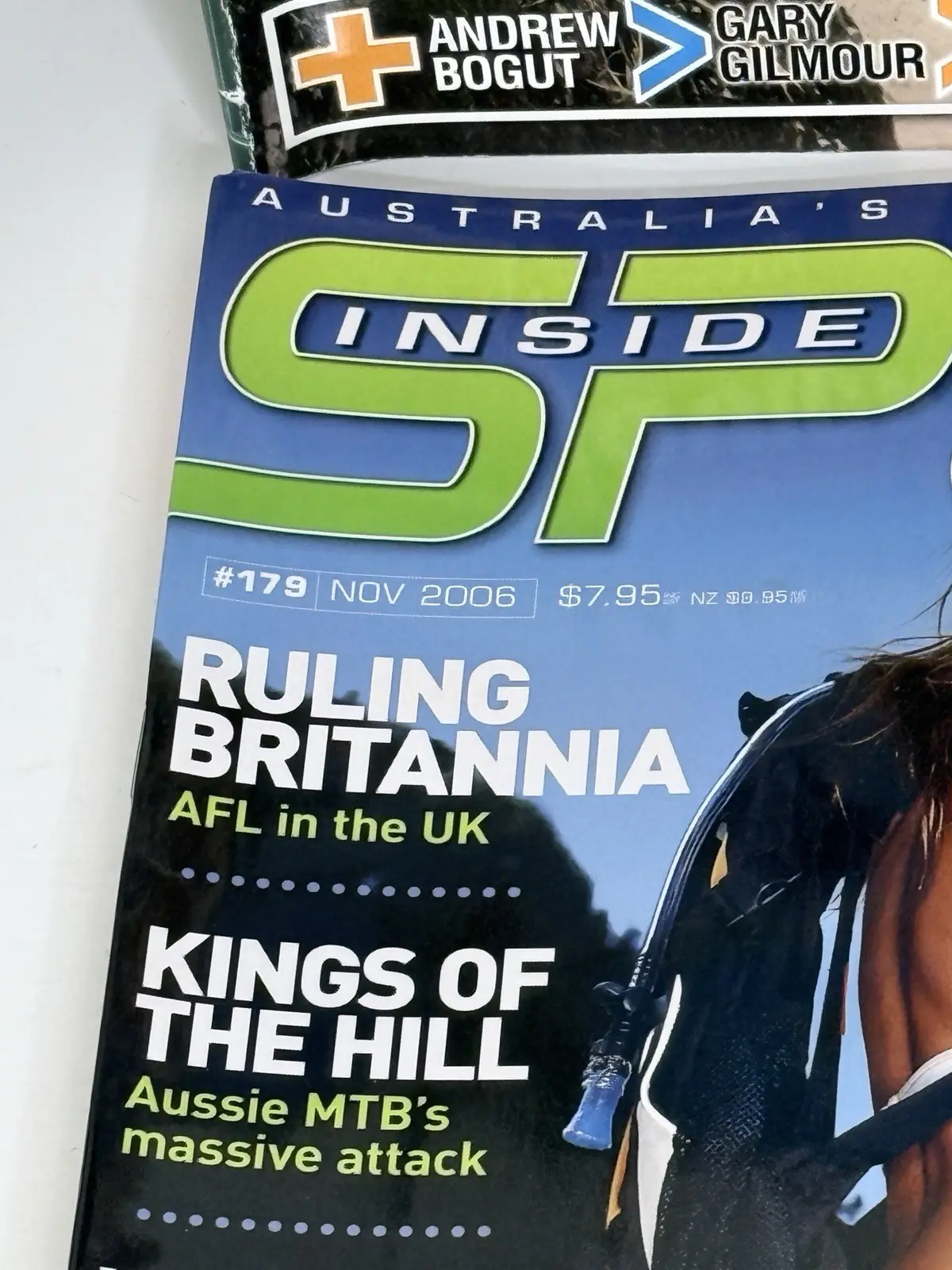 4xinside sport magazines Jackie O rugby tennis AFL – photo 6