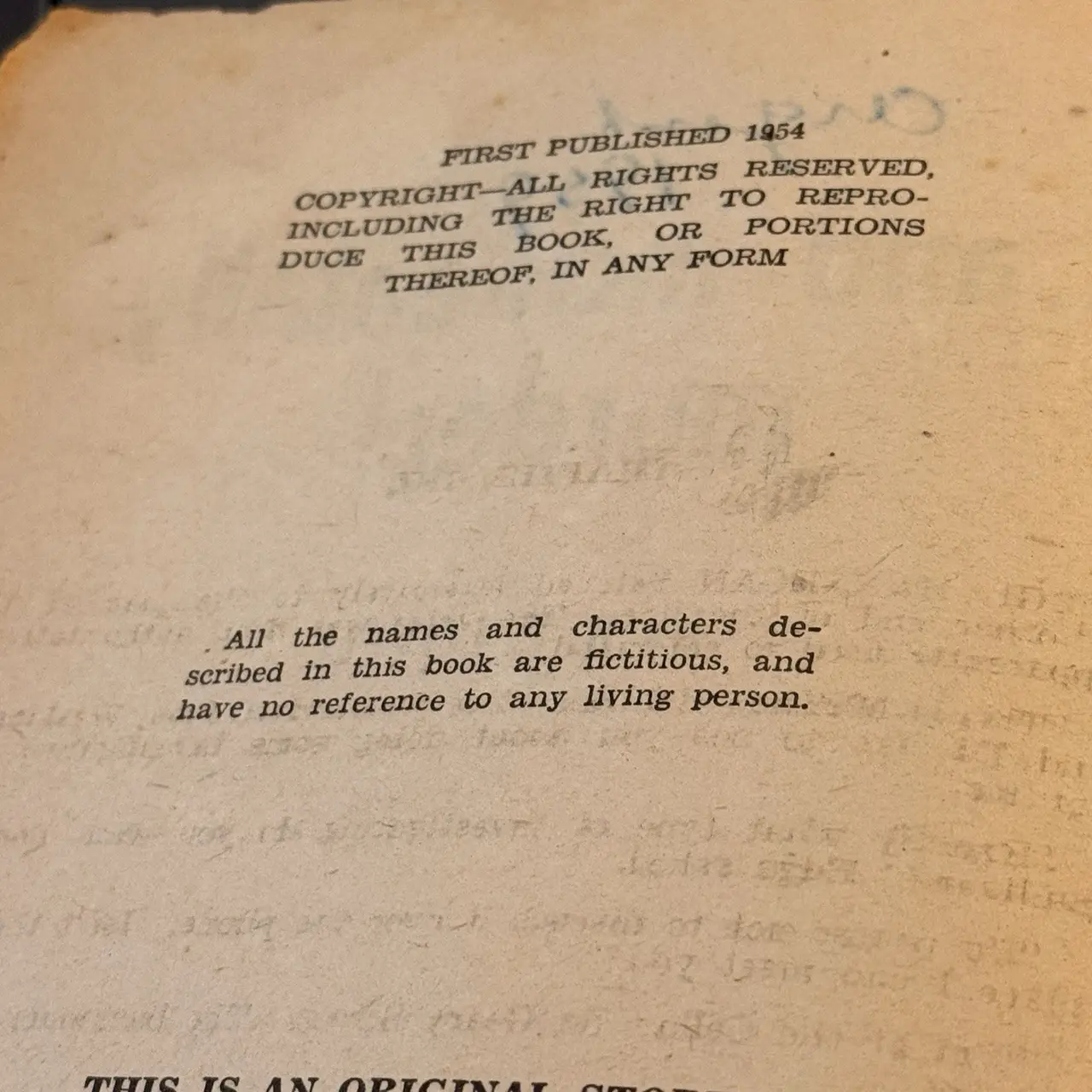 And Incidentally Murder Phantom Books 1954 B.E.Lovell – photo 9