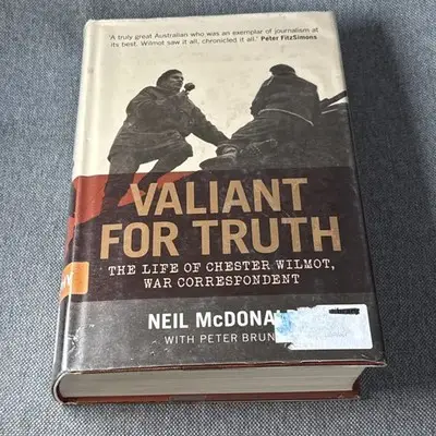 2016 HARD COVER BOOK VALIANT FOR TRUTH BY NEIL MCDONALD 1st Edition