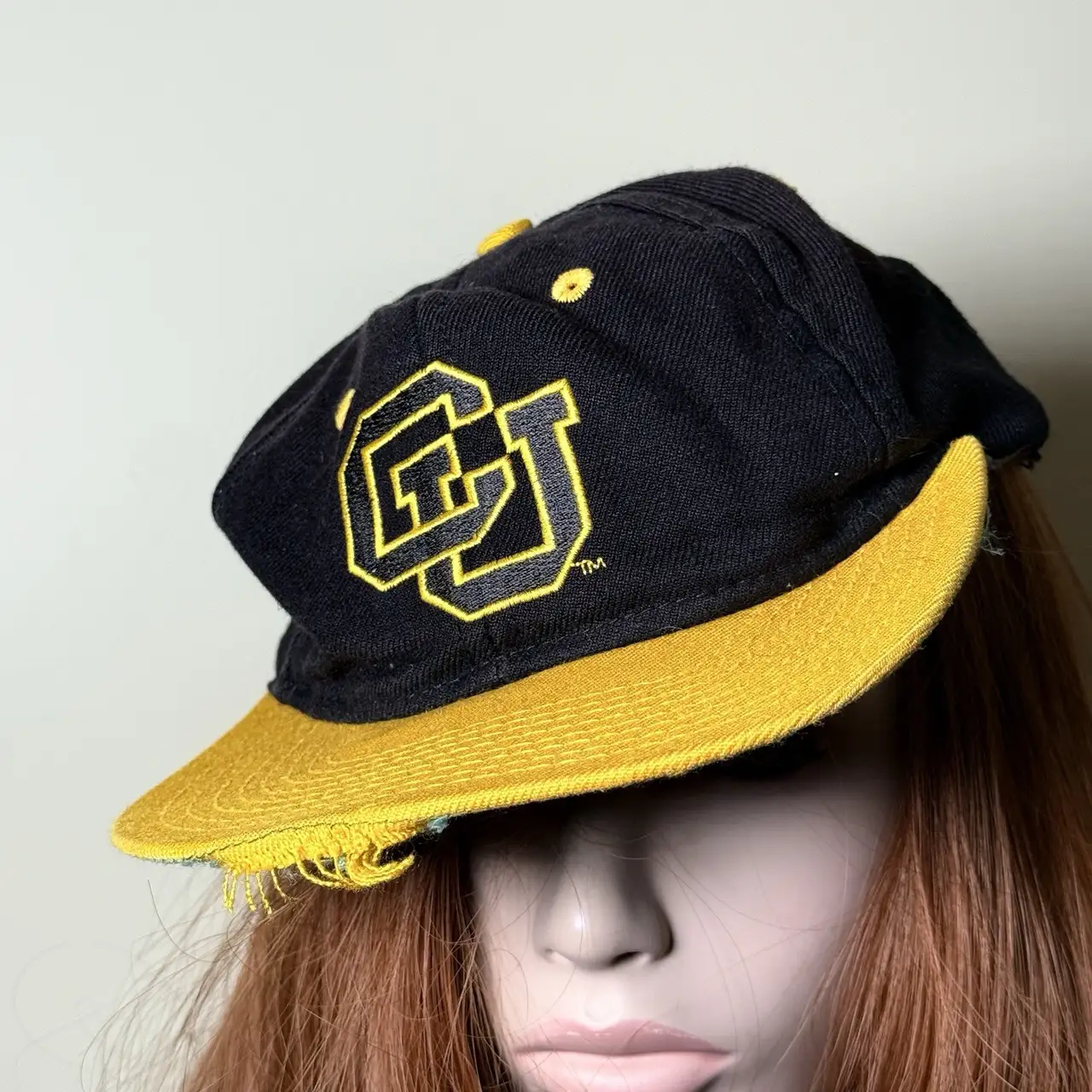 University Of Colorado (CU) Boulder  Snap Back Massive Spell Out Aged Hat Cap – photo 3