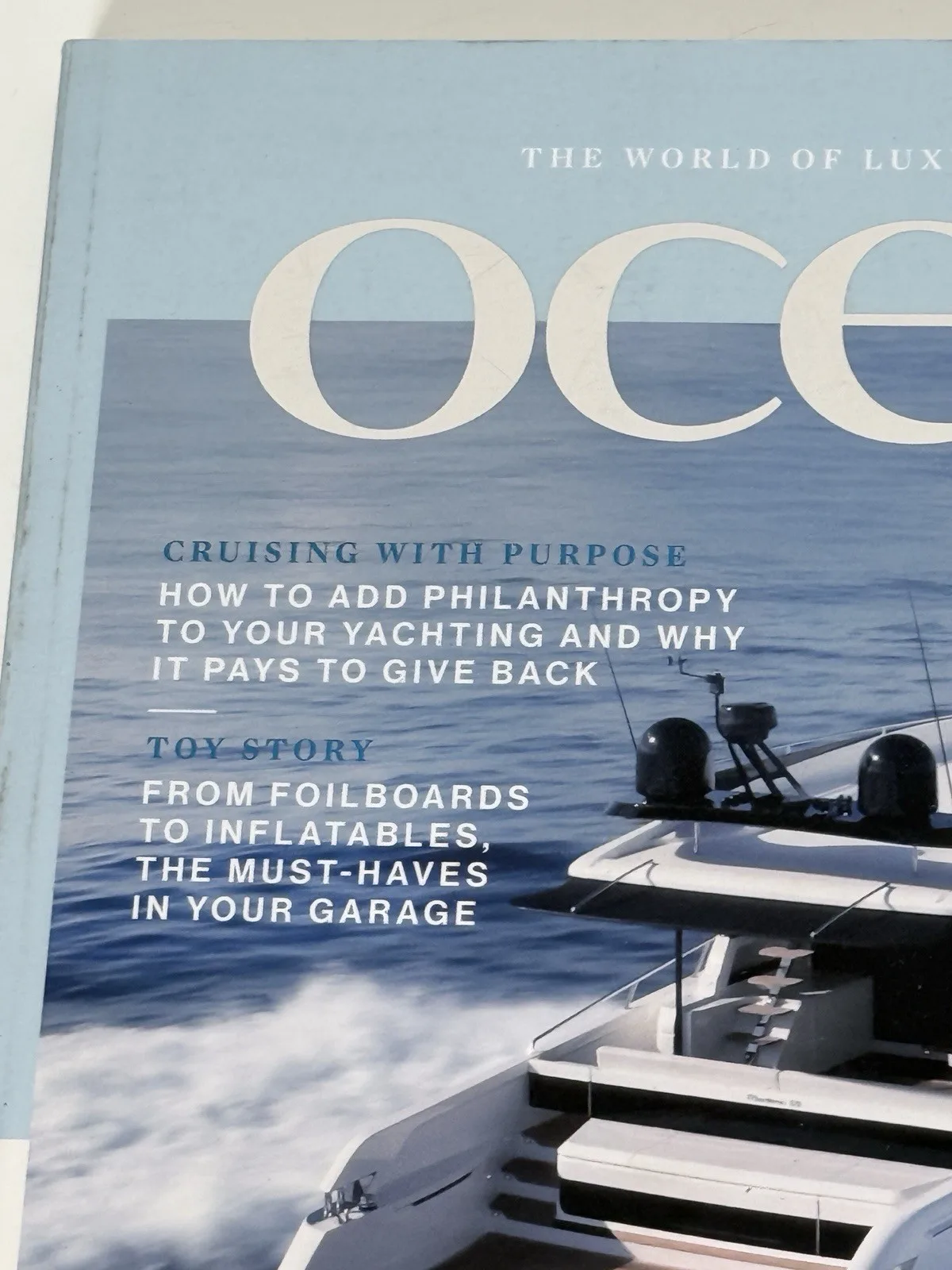 ocean magazine issue 108 luxury yachting motor yachts yachts "offshore slick" – photo 2