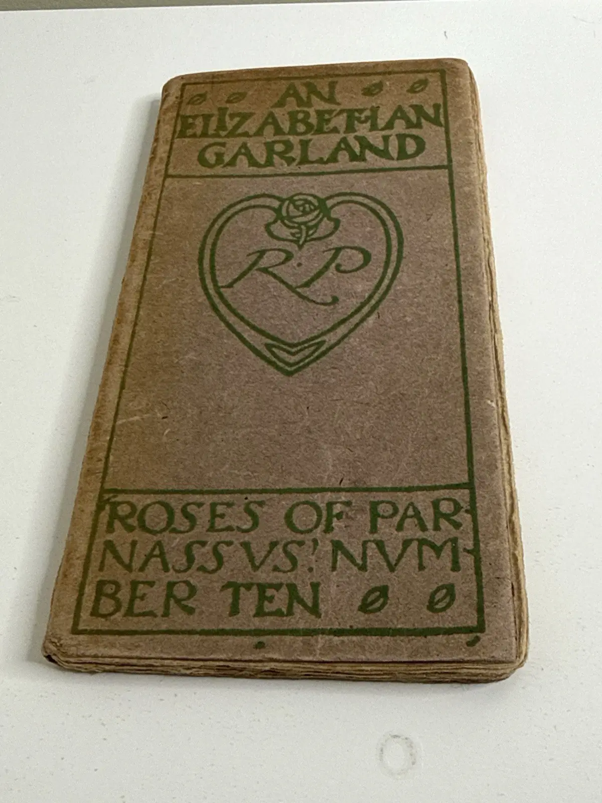 An Elizabethan Garland Roses Of Parnassus Antique Book 1903 – photo 5