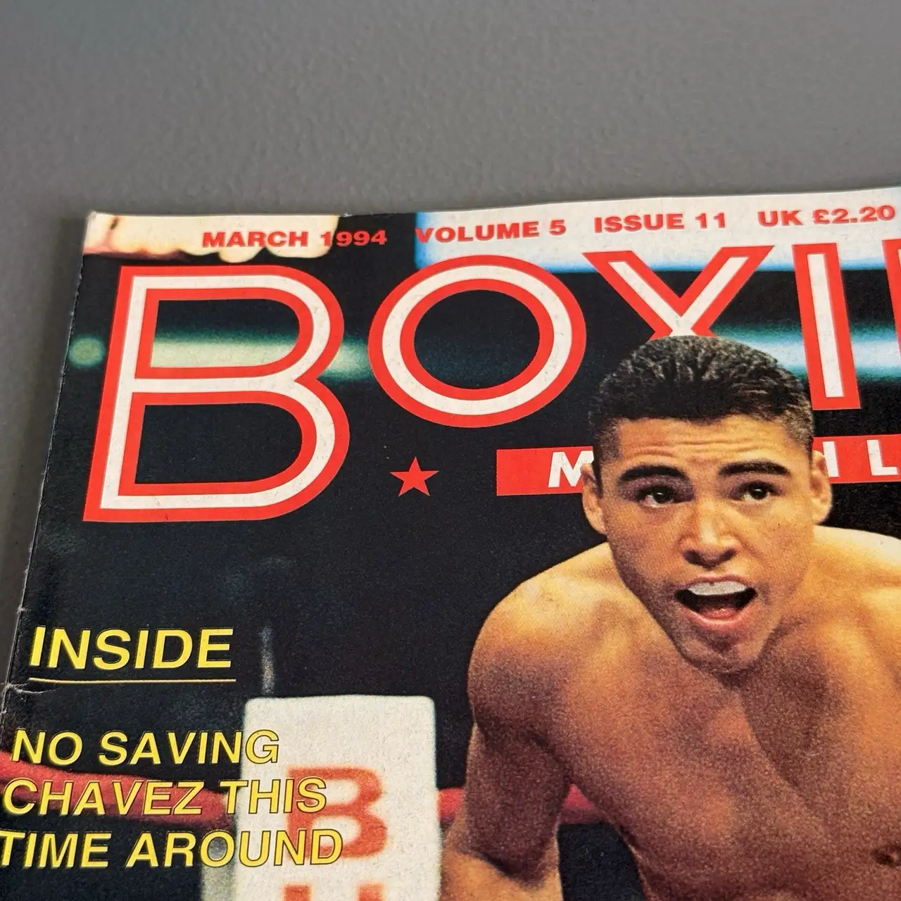 Boxing Monthly Oscar De La Hoya March 1994 Vol 5 Issue 11 – photo 2