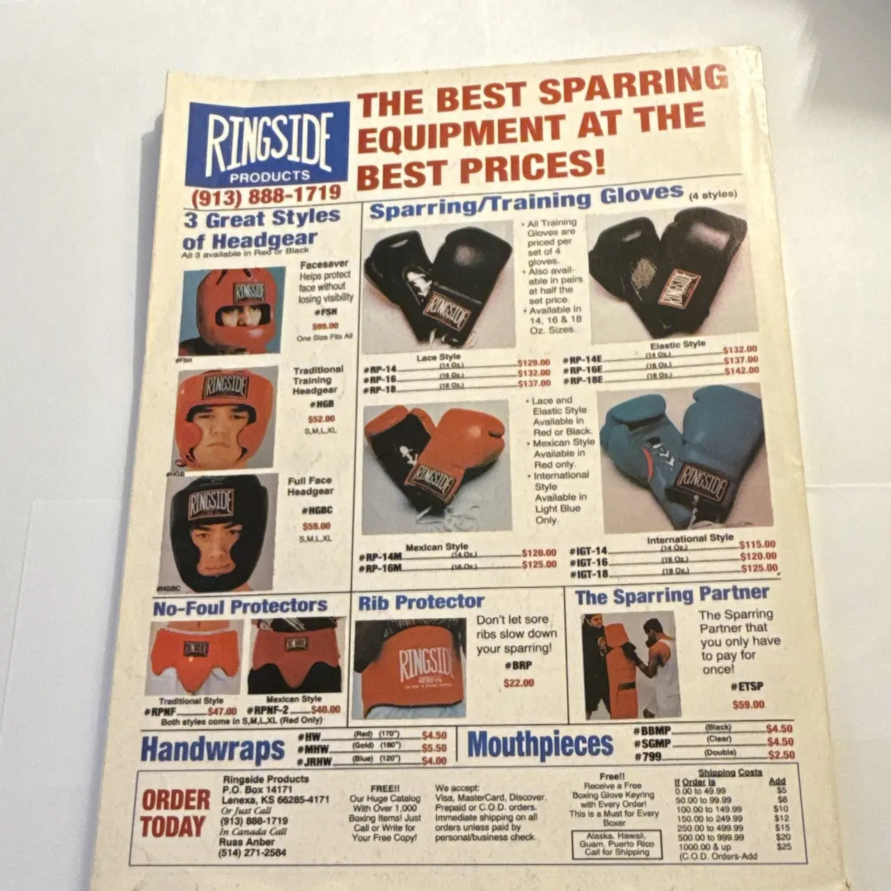 the ring magazine october 1994 boxing issue "rating the champs" de la hoya – photo 4