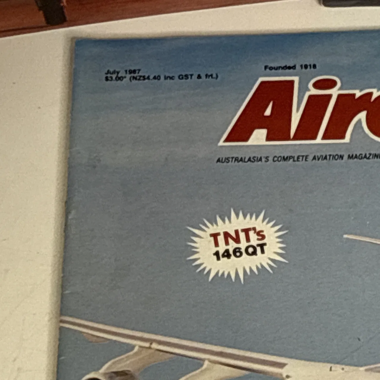 aircraft magazine may june july 1987 aviation issue volume 67 Australasia – photo 2