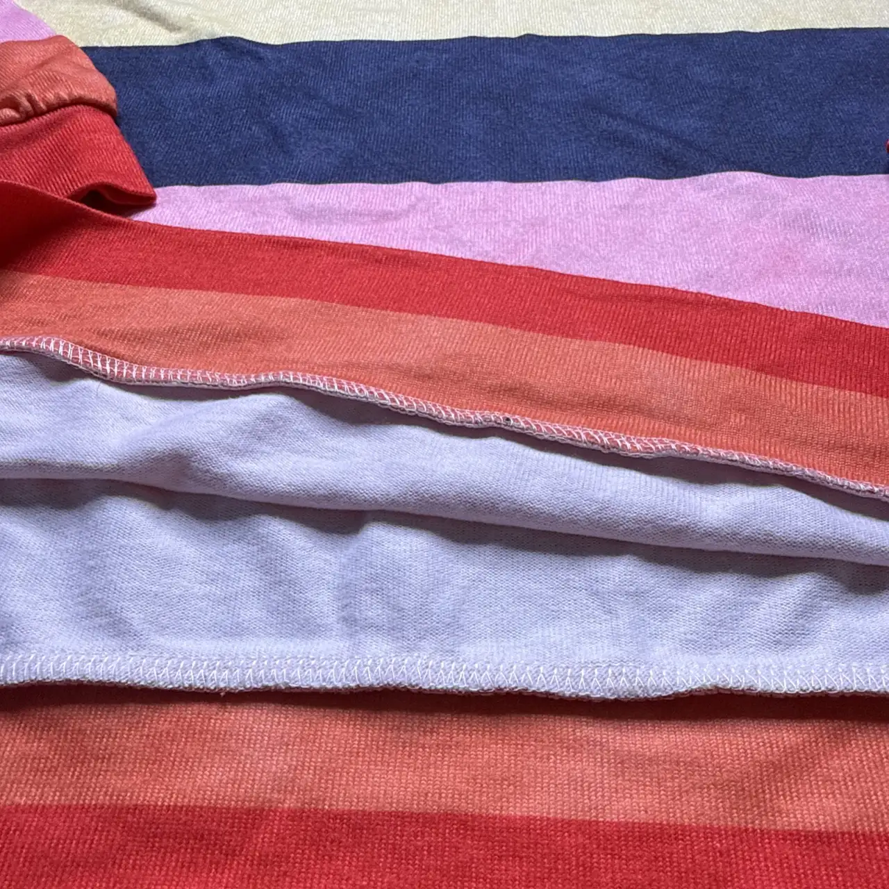 Luukse Rainbow Striped Pullover Beautiful Jumper 1Xlarge Size – photo 5