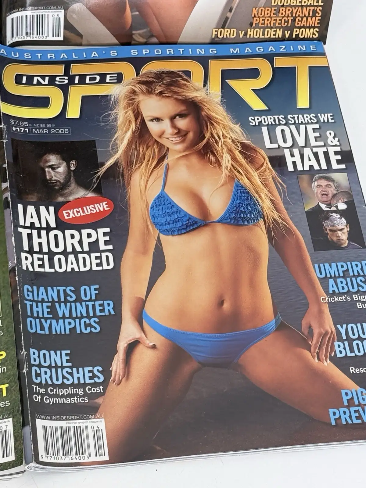 4xInside Sport magazine lot issues 158 171 172 174 feb jun 2006 Australia – photo 4