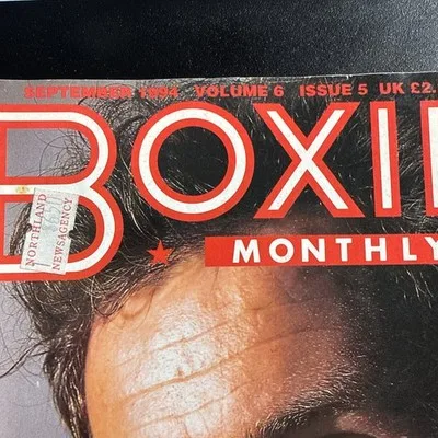 boxing monthly magazine september 1994 boxing issue volume 6 issue 5 McGuigan – photo 2